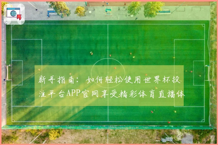 新手指南：如何轻松使用世界杯投注平台APP官网享受精彩体育直播体验